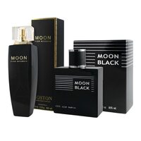 Pachet El si ea Apa de toaleta si parfum Moon black, Cote D´Azur, 200 ml