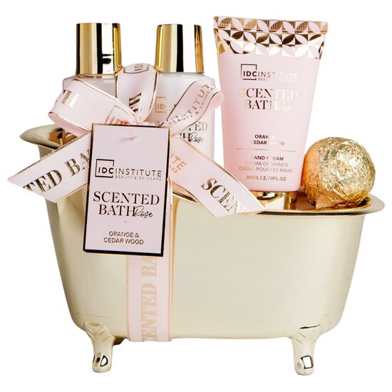 Set cadou Scented Bath Rose Luxury Bath, 4 bucati, 42135, IDC Institute 