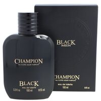 Apa de toaleta Champion Black, barbati, Cote D´Azur, 100 ml