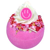 Bomba de baie handmade, cu figurina, Happy People Bath Blaster  160g, Bomb Cosmetics