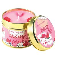 Lumanare parfumata 180g  Cherry Bakewell (Cutie metalica), Bomb Cosmetics