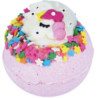 Bomba de baie handmade, cu figurina, I Believe In Unicorns Bath Blaster 160g, Bomb Cosmetics