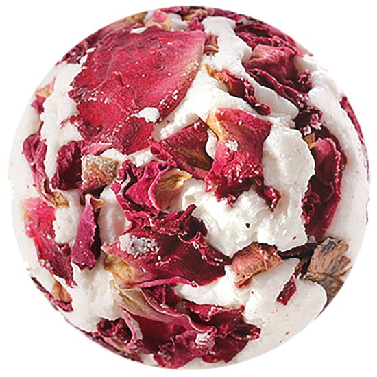 Bomba de baie cremoasa handmade Rose Bath Creamer 30g, Bomb Cosmetics