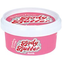 Unt de corp Strawberry & Cream  200g, Bomb Cosmetics