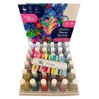 Display cu 36 bucati Lac de unghii Neon Nectar, Wild & Mild