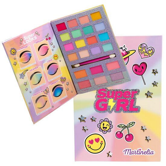 Paleta de machiaj Ultimate Glam Super Girl, Martinelia, 85414