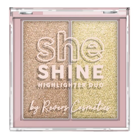 Paleta iluminator Duo She Shine 01 Desert Beam, Revers, 7,2 g