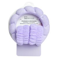 Set bentită și manșete Skincare lila, IDC Institute, 44137