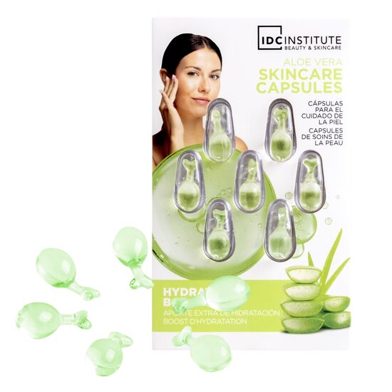 Capsule pentru îngrijirea tenului cu Aloe Vera, Natural Elements - IDC Institute, 68323