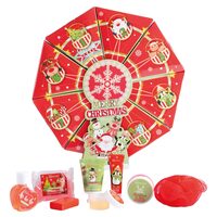 Set cadou rotativ de Crăciun – Merry Christmas Wheel Gift, IDC Institute,90374