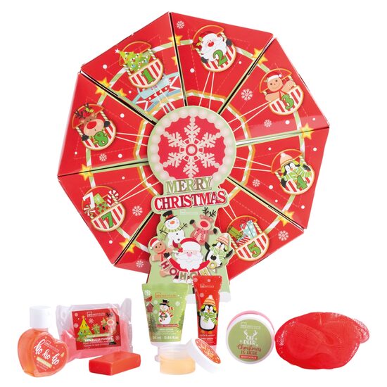 Set cadou rotativ de Crăciun – Merry Christmas Wheel Gift, IDC Institute,90374
