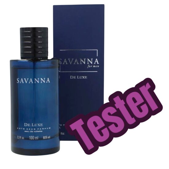 Tester Apa de toaleta Savanna de Luxe, barbati, Cote D´Azur, 100 ml