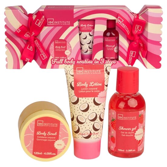 Set 3 produse de ingrijire corporala Sweet Swirls – Candy Care, IDC Institute,35275
