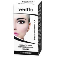 Vopsea de sprancene termo-sensibila, Ultra precizie, Venita, Negru, 15 g