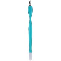 Chiureta pentru cuticule, cu impingator, Top Choice