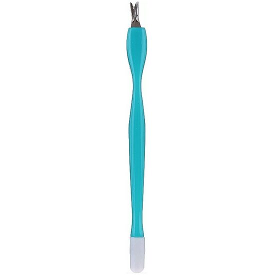 Chiureta pentru cuticule, cu impingator, Top Choice