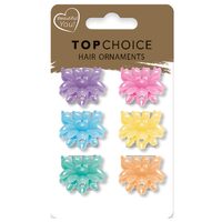 Set 6 Clestisori de par, pentru copii, Top Choice 25471