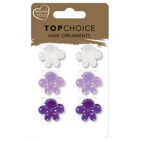 Set 6 Clestisori de par, pentru copii, Top Choice, 24160