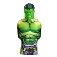 Spumant de baie si sampon, figurina 3D, Avengers, Hulk, 350ml
