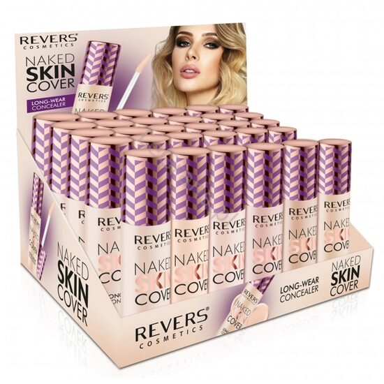 Set 24 bucati Corector lichid Naked Skin Cover, Revers 5,5 g