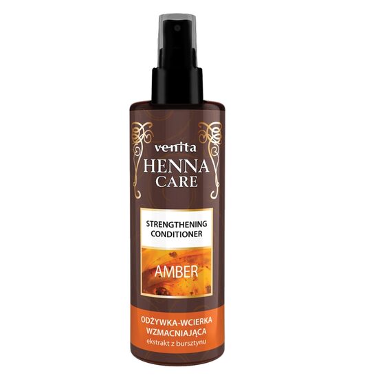 Lotiune hidratanta si fortifianta pentru par si scalp, Henna Care, Venita, cu chihlimbar, 100ml