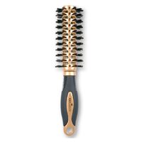 Perie de par pentru coafat, cu par natural, Gold, Top Choice, Ø25/50