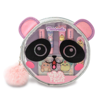 Trusa cosmetice fetite cu luciu de buze, fard de ochi si de obraz My Best Friends Panda Martinelia 50585