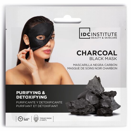 Masca faciala cu carbune activ si acid hialuronic IDC Institute  3424